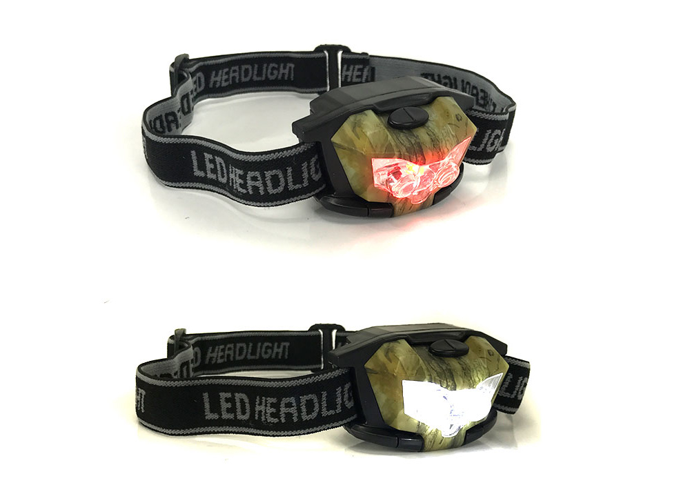 Get A Free 2 Pack of LED Camo Headlamps + $2!