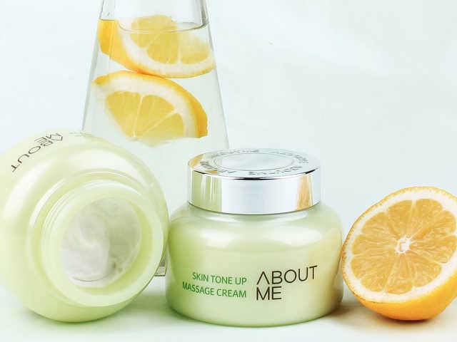 Get A Free About Me: Brightening Massage Cream!