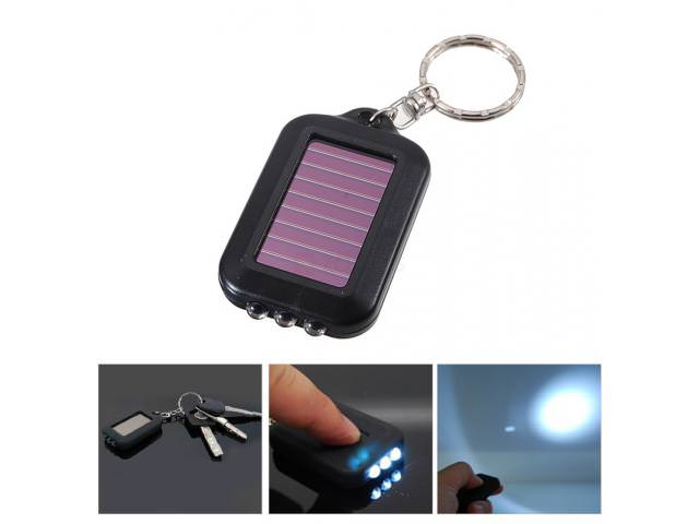 Grab A Free Solar Powered LED Light Keychain!