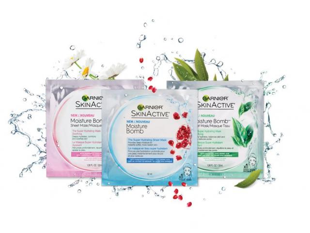 Free SkinActive Sheetmask By Garnier!