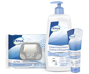 Get A Free Tube of Tena Skin-Caring Wash Cream & Free Wipes!