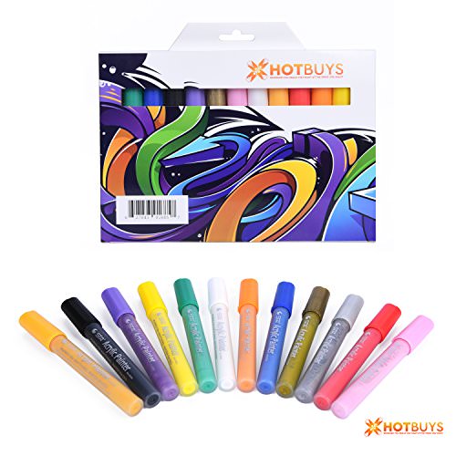 Grab A Free Big 12 Pack Acrylic Paint Markers Set!