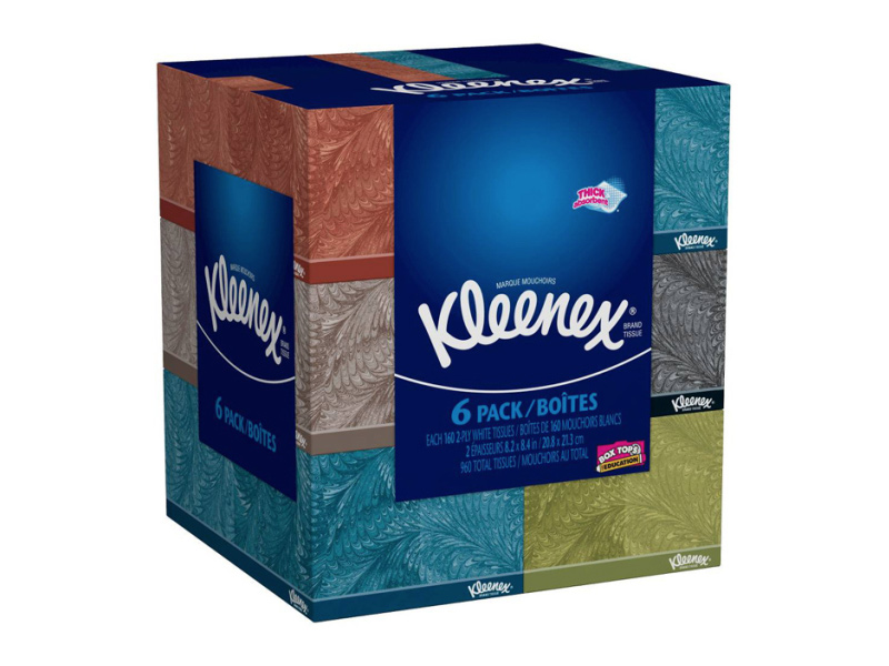 Get A Free 6 Pack Of Kleenex!