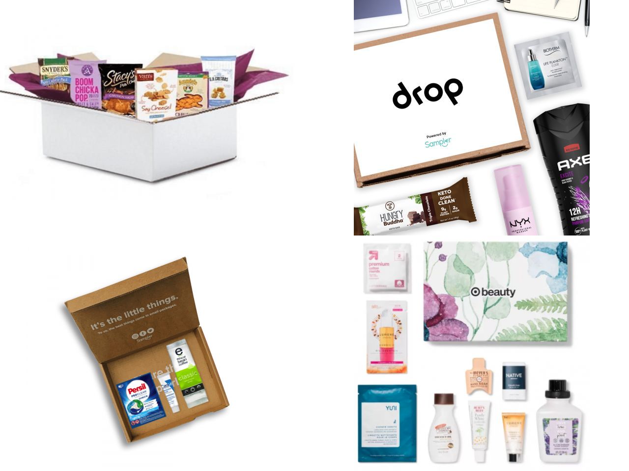 Get 10 Free Sample Boxes!